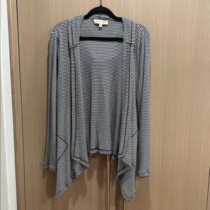 Philosophy Monochrome Striped Cardigan